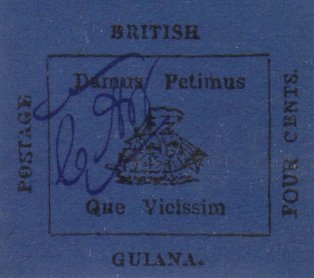 British_Guiana_1856_4c_Winter_Forgery