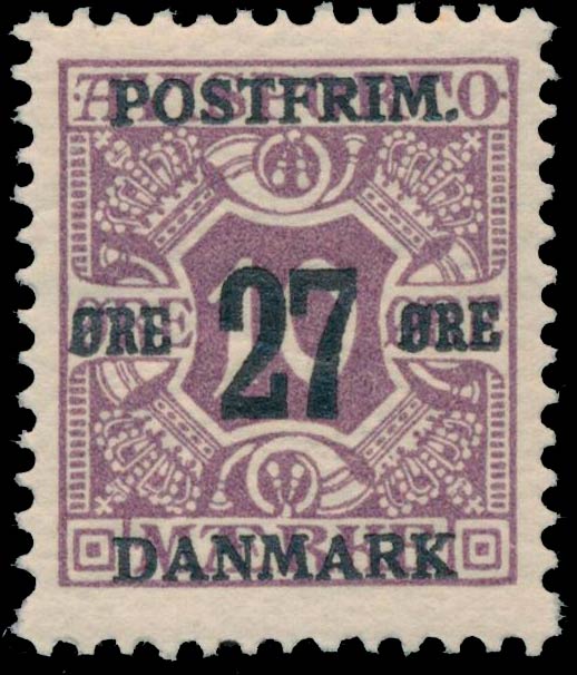 Denmark_1918_10_Provisional_Genuine