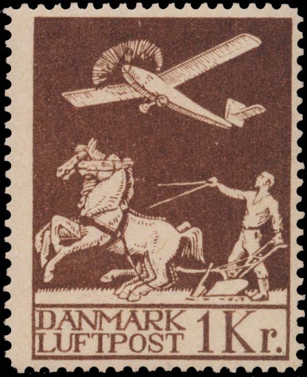 Denmark_Airmail_1kr_Forgery1
