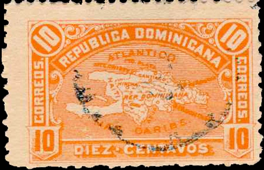 Dominican_Republic_1900_10c_Genuine