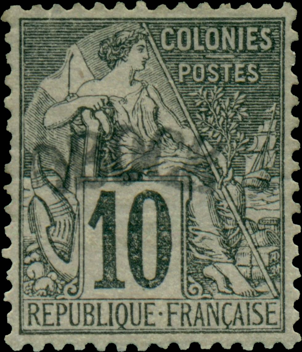 Obock_1892_10c_Forgery