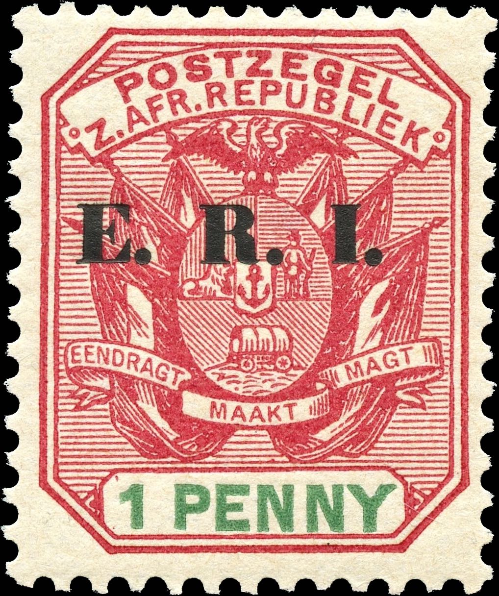 Transvaal_1901_1p_ERI_Overprint_Reprint