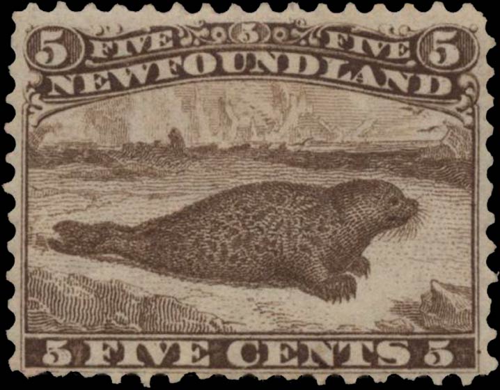 Newfoundland_1866_Seal_5c_Genuine