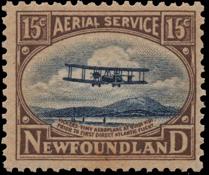 Newfoundland_1922_Biplane_Essay_15c_Genuine