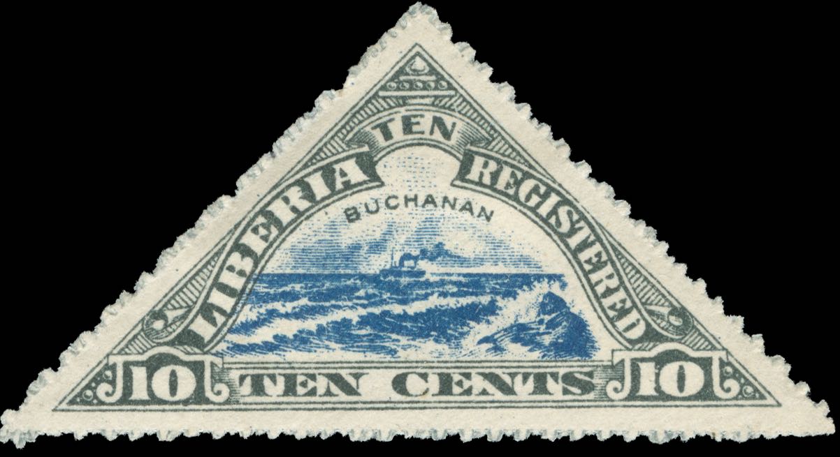 Liberia_1919_Registration_stamp_10c_Genuine