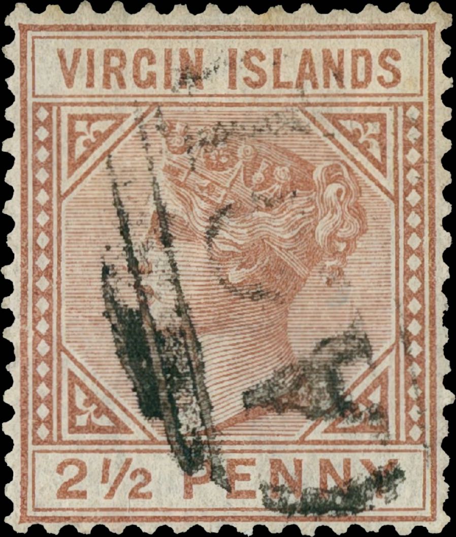 Virgin_Islands_1880_QV_2.5p_Genuine