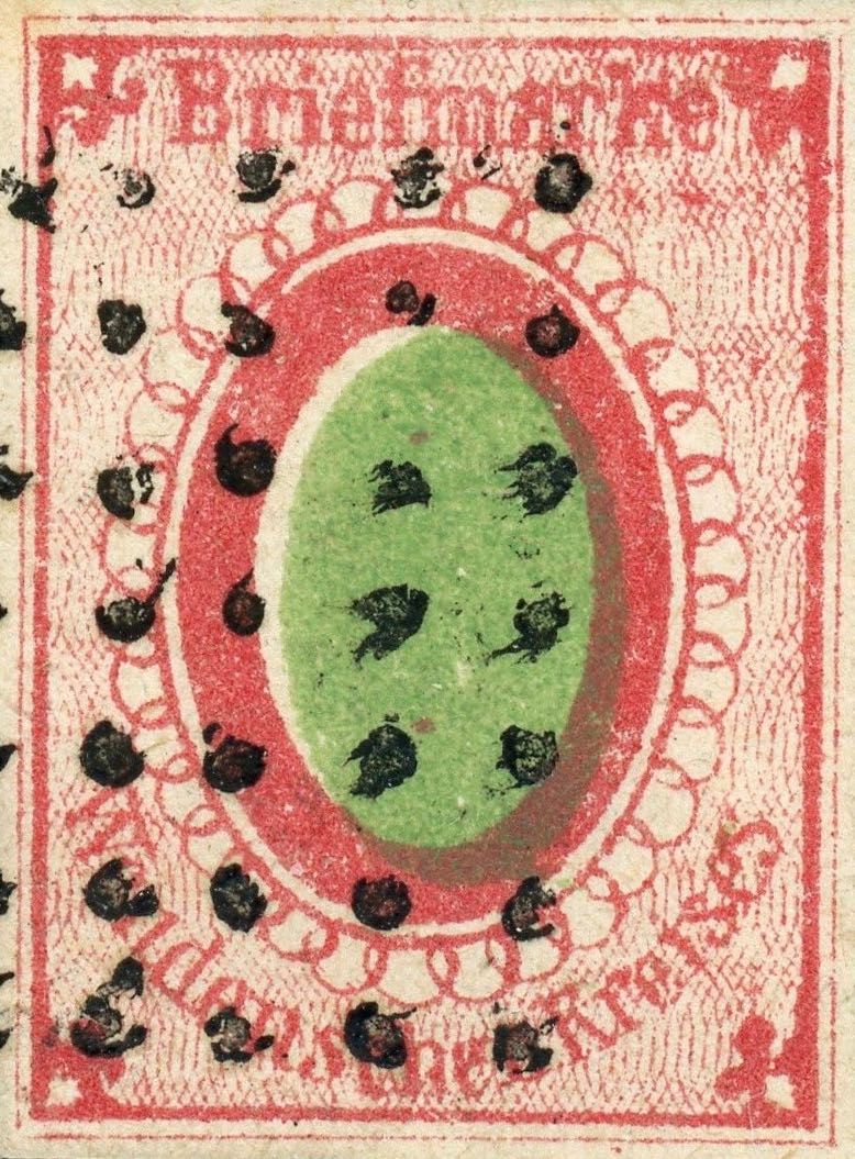 Wenden_1863_Green_Oval_Forgery