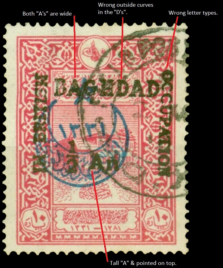 Baghdad_in_British_Occupation_Red-blue-Cresent_Forgery