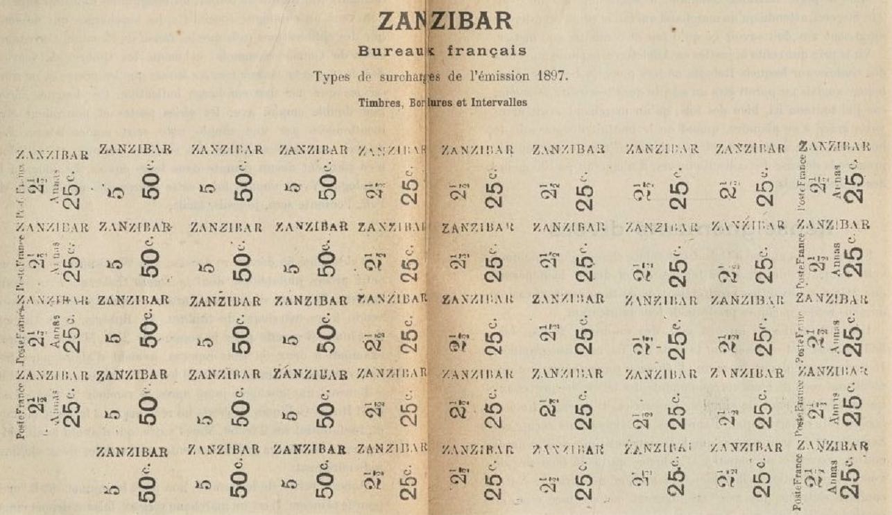 French_Offices_in_Zanzibar_1897_Genuine_varieties
