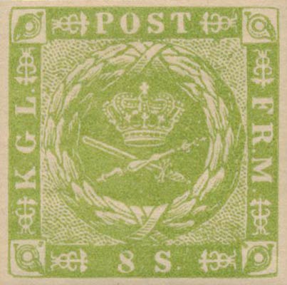 Forgeries of Danish stamps. 1854-1857. | Stampforgeries of the World