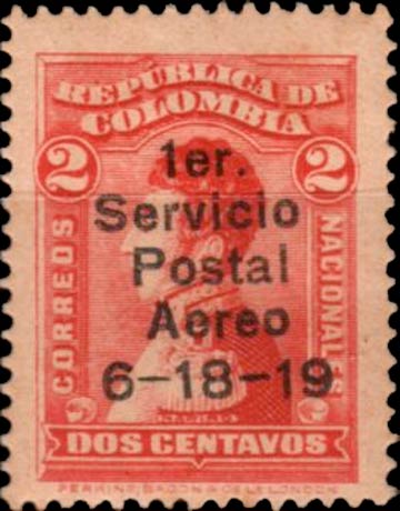 Stamp forgeries of Colombia 1870-1935 | Stampforgeries of the World
