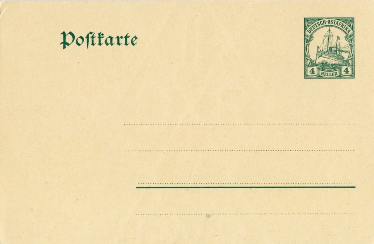German_East_Africa_Postal_Stationary_P22