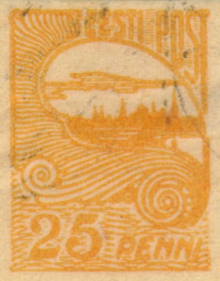 Estonia_1920-1924_Skyline_25p_yellow_Lubi_Forgery