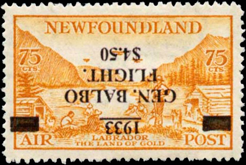 Newfoundland_Balbo_Inverted_Surcharge_Forgery