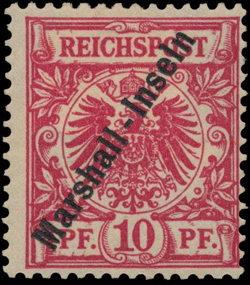 Marshall_Islands_1897_German_Reich_10pf_Genuine