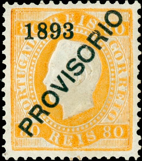 Portugal_1893_Provisorio_80reis_1905-reprint