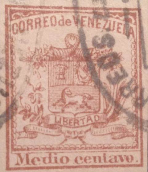Venezuela_1862_Coat-of-Arms_Medio_Centavo_Forgery