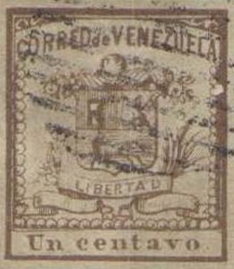 Venezuela_1862_Coat-of-Arms_Un_Centavo_Forgery