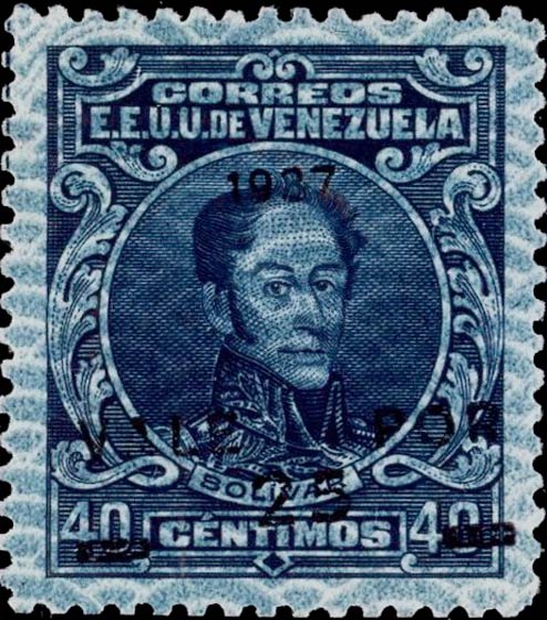Venezuela_Bolivar_1937_Forged_Overprint