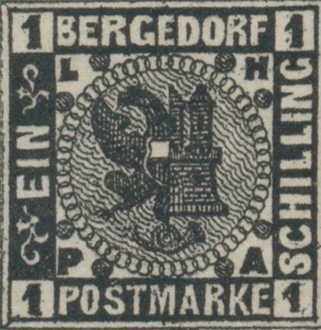 Bergedorf_1861_1sch_Genuine