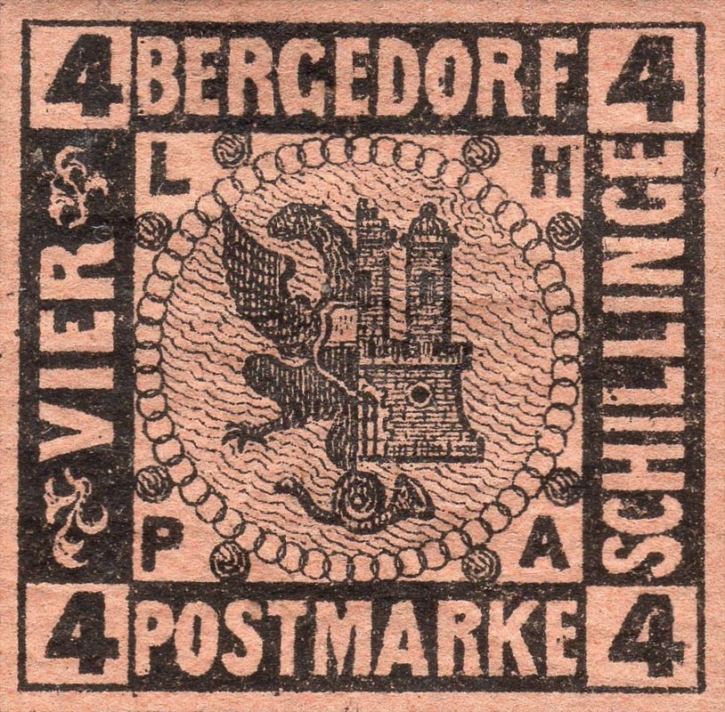 Bergedorf_1861_4Schillinge_Genuine