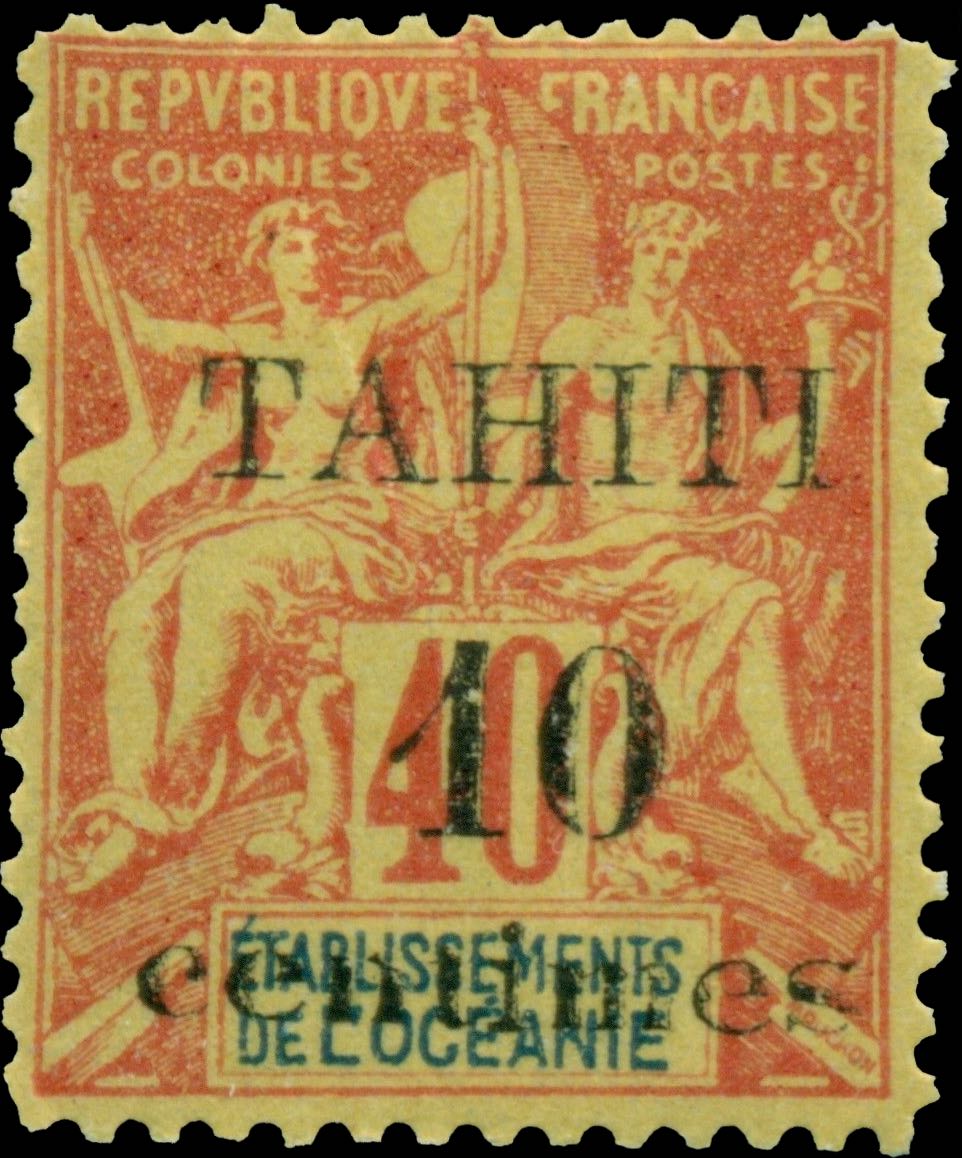 Tahiti_1903_10c-on-40c_Forgery2