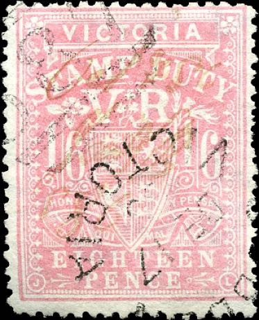 Victoria_Stamp-duty_18p_forgery3