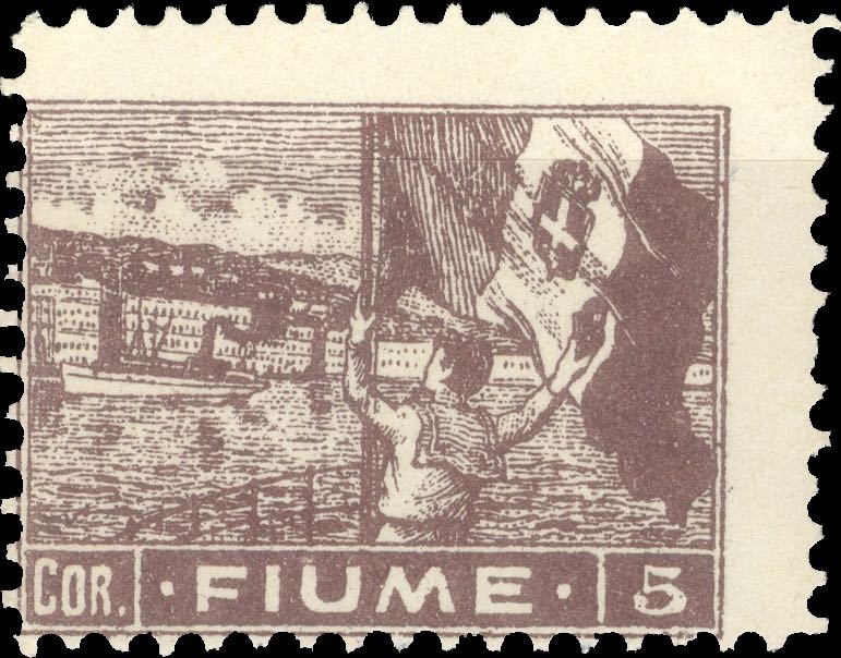 fiume_1919_harbor_5cor_forgery_type_2