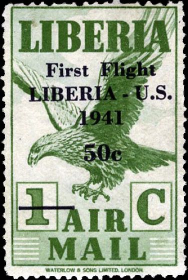 Liberia_1941_First_Flight_1c_Genuine