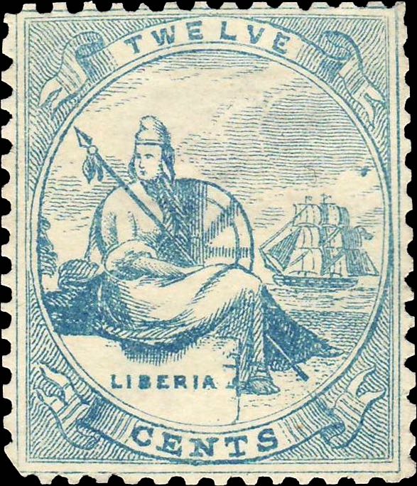 Liberia_Allegory_1st-series_12c_Unknown_Forgery3